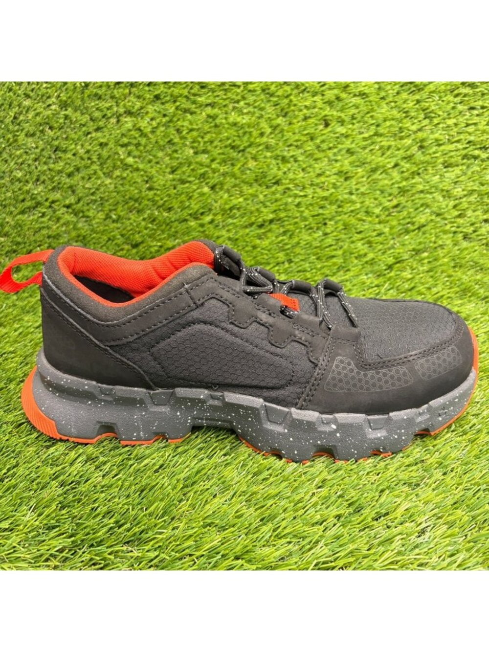 Timberland PRO Powertrain EV Mens Size 7.5 Black Composite Toe Safety Work Shoes